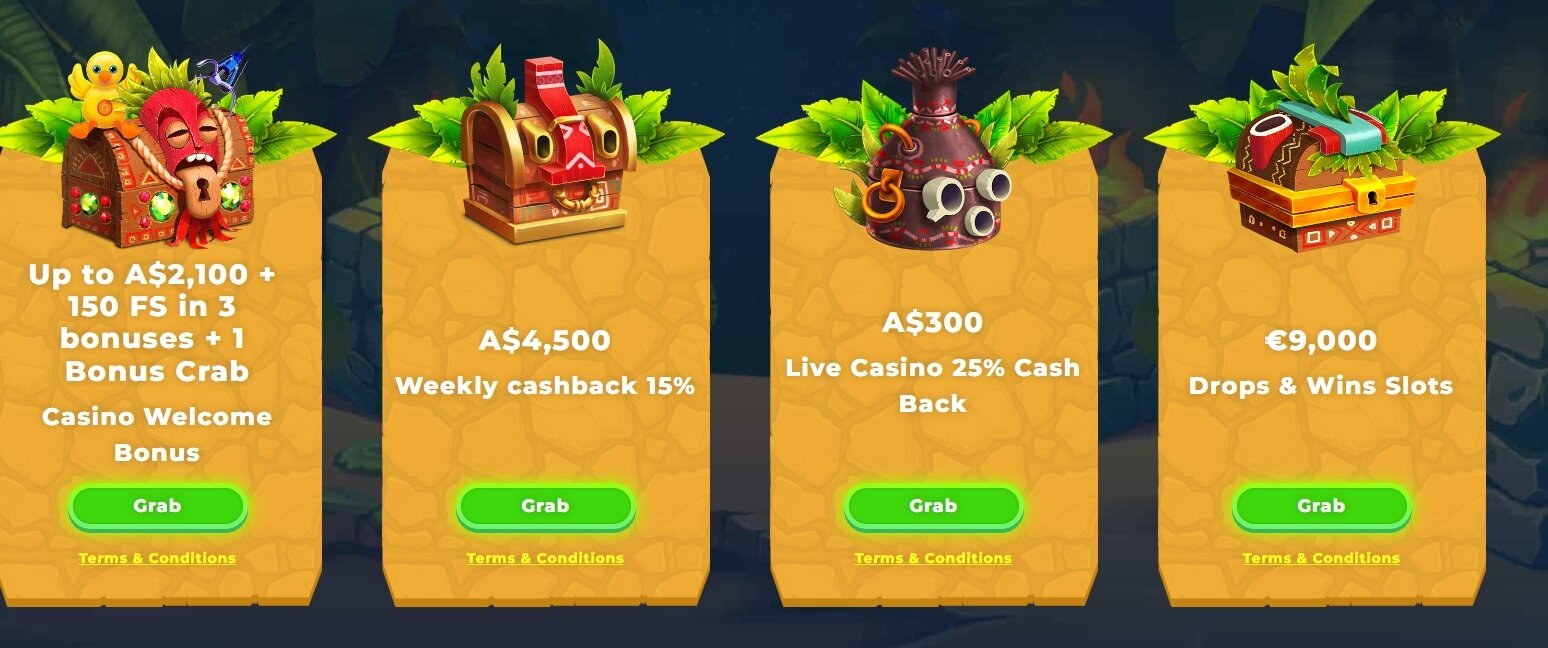 Wazamba Casino Bonuses